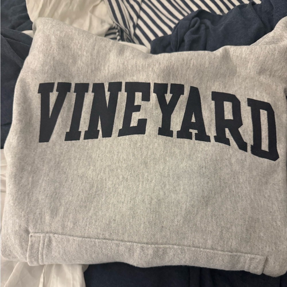 Champion Gray hooded sweatshirt size medium